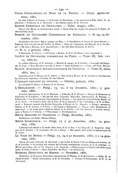 Bollettino della Società geografica italiana