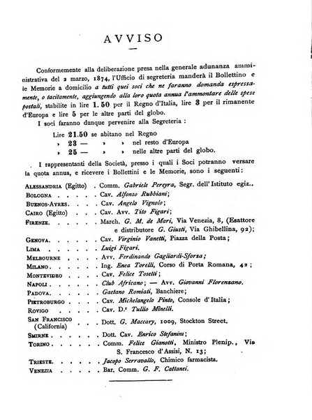 Bollettino della Società geografica italiana