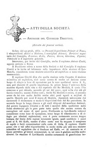 Bollettino della Società geografica italiana