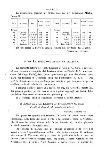 Bollettino della Società geografica italiana