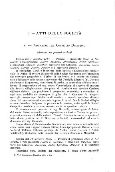 Bollettino della Società geografica italiana