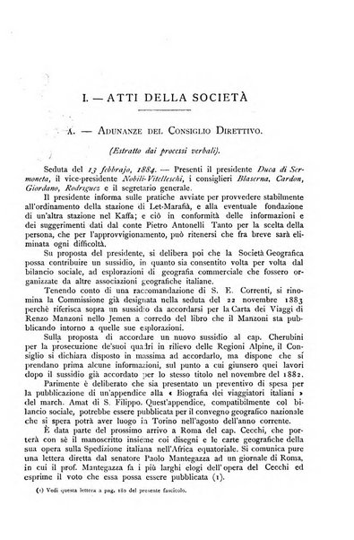 Bollettino della Società geografica italiana