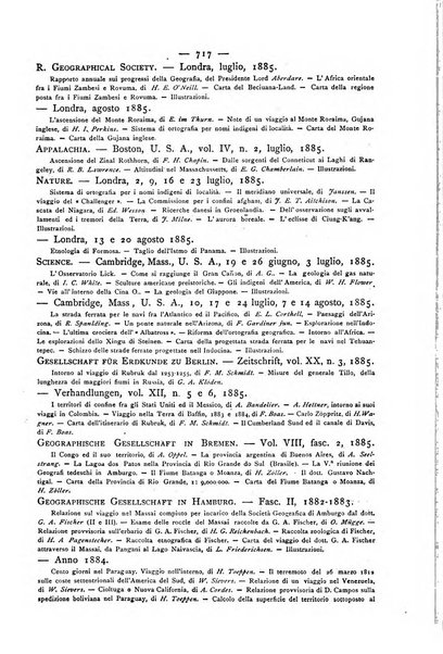 Bollettino della Società geografica italiana