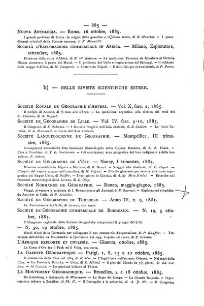 Bollettino della Società geografica italiana