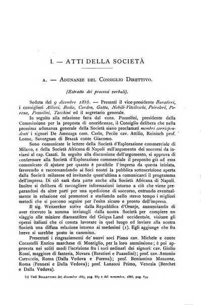 Bollettino della Società geografica italiana