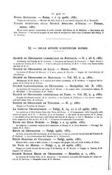 Bollettino della Società geografica italiana