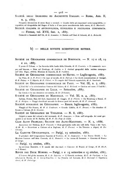 Bollettino della Società geografica italiana