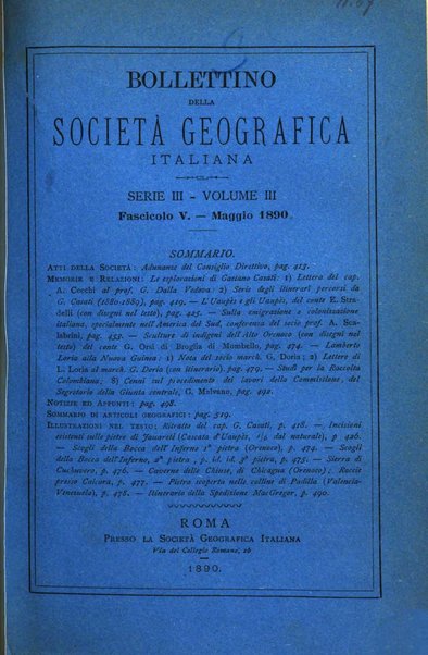 Bollettino della Società geografica italiana