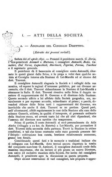 Bollettino della Società geografica italiana