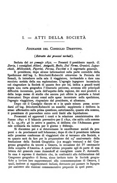 Bollettino della Società geografica italiana