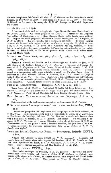 Bollettino della Società geografica italiana