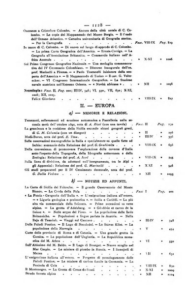 Bollettino della Società geografica italiana