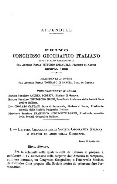 Bollettino della Società geografica italiana