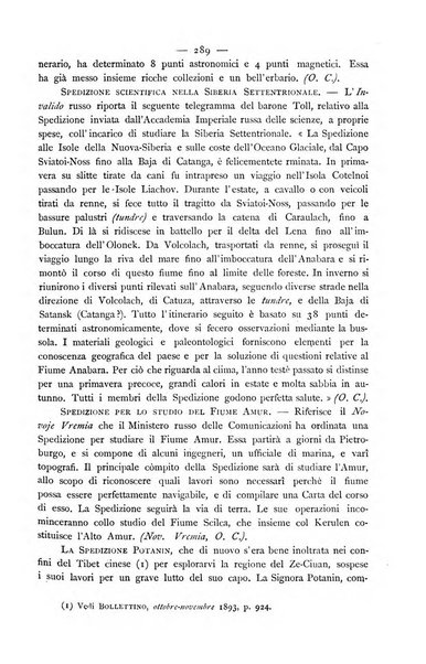 Bollettino della Società geografica italiana
