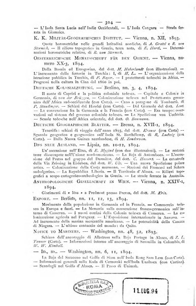 Bollettino della Società geografica italiana