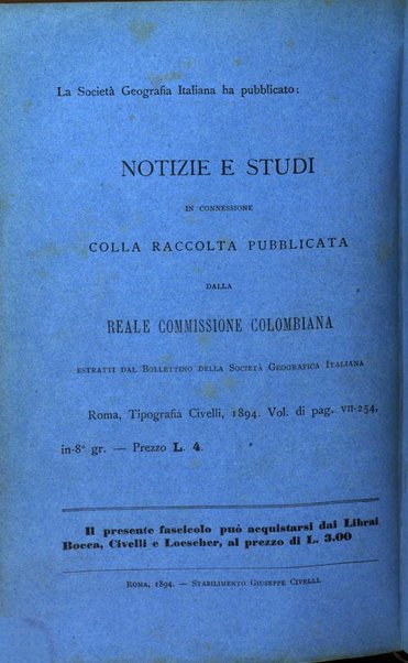 Bollettino della Società geografica italiana