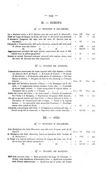 Bollettino della Società geografica italiana