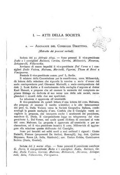 Bollettino della Società geografica italiana