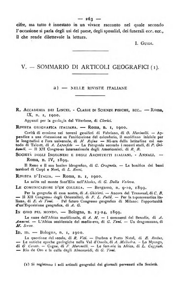 Bollettino della Società geografica italiana