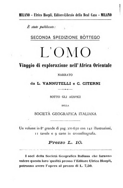 Bollettino della Società geografica italiana