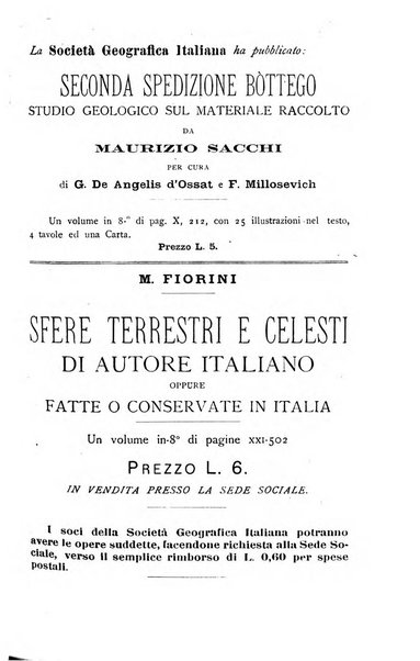 Bollettino della Società geografica italiana