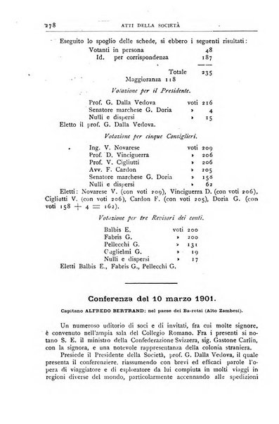 Bollettino della Società geografica italiana