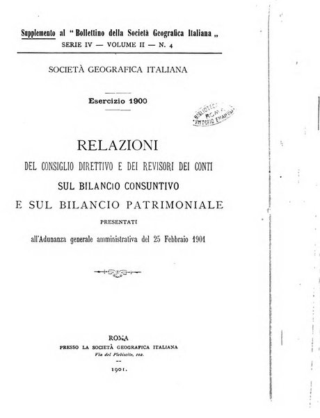 Bollettino della Società geografica italiana