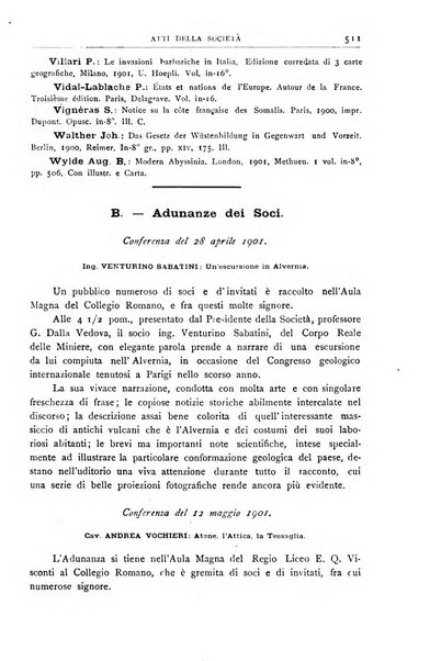 Bollettino della Società geografica italiana