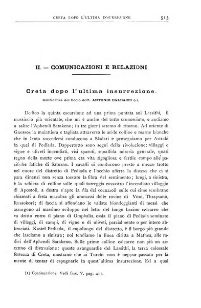 Bollettino della Società geografica italiana