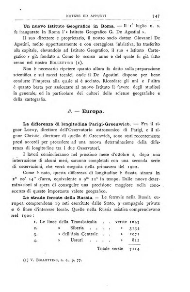 Bollettino della Società geografica italiana