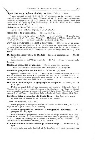 Bollettino della Società geografica italiana