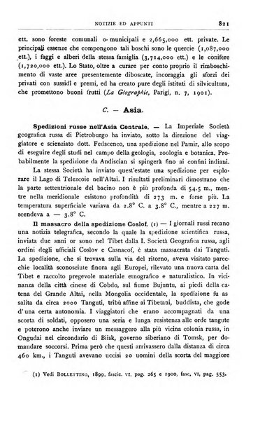 Bollettino della Società geografica italiana