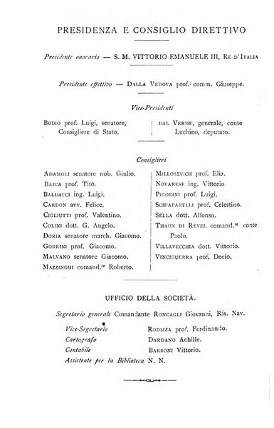 Bollettino della Società geografica italiana