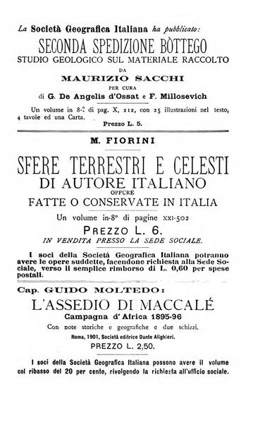 Bollettino della Società geografica italiana