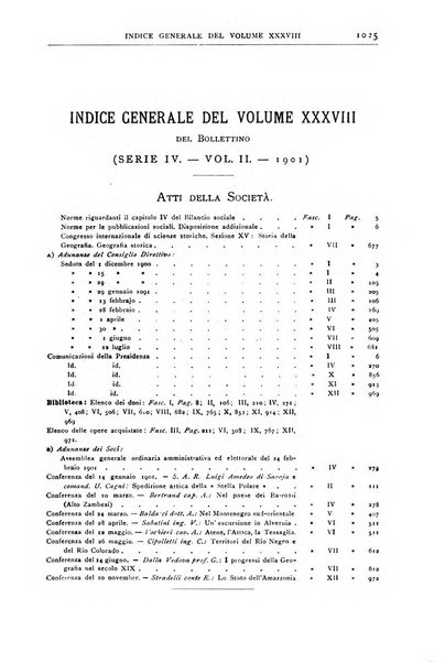 Bollettino della Società geografica italiana