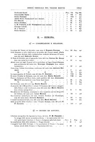 Bollettino della Società geografica italiana