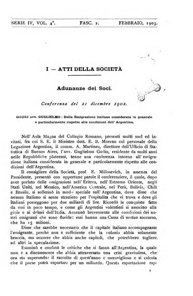 Bollettino della Società geografica italiana