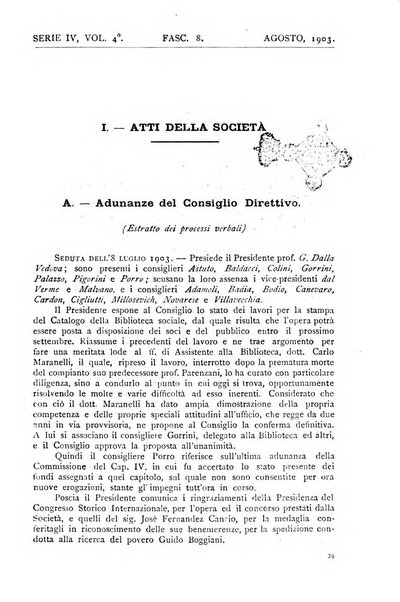 Bollettino della Società geografica italiana