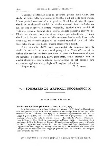 Bollettino della Società geografica italiana