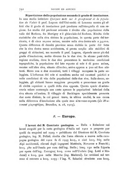 Bollettino della Società geografica italiana