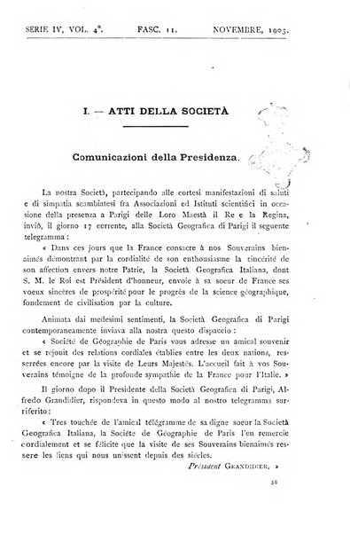 Bollettino della Società geografica italiana