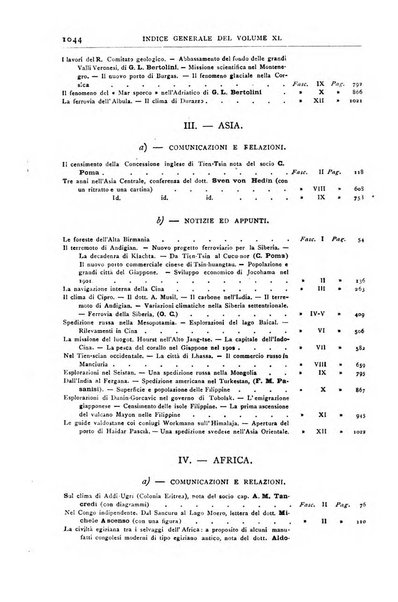 Bollettino della Società geografica italiana