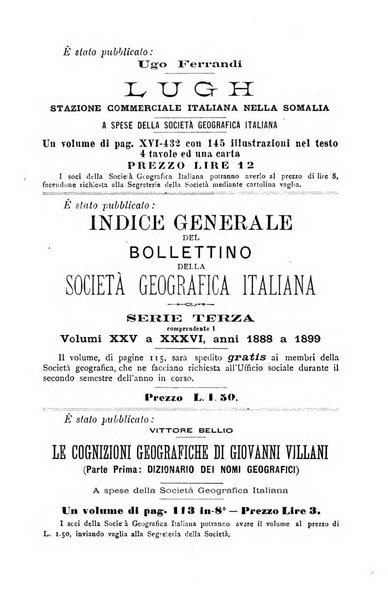 Bollettino della Società geografica italiana