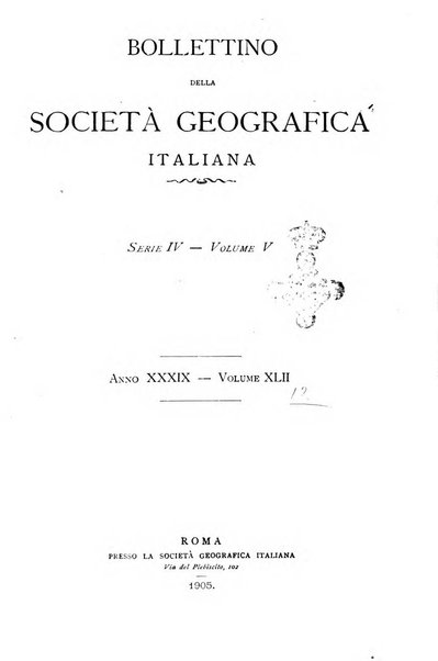 Bollettino della Società geografica italiana