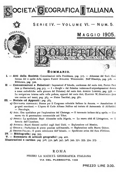 Bollettino della Società geografica italiana