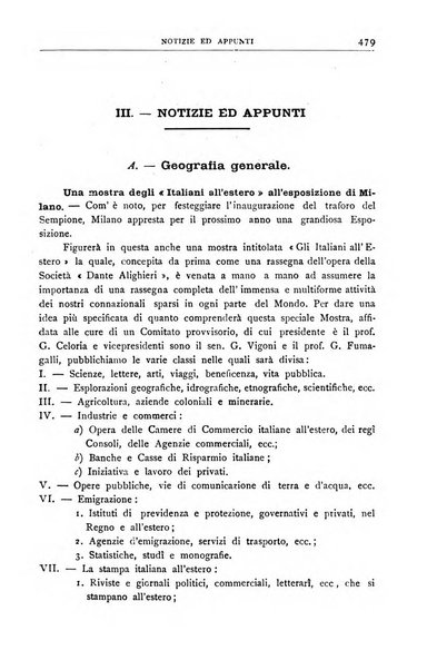 Bollettino della Società geografica italiana