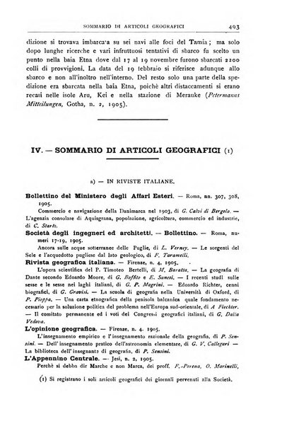 Bollettino della Società geografica italiana