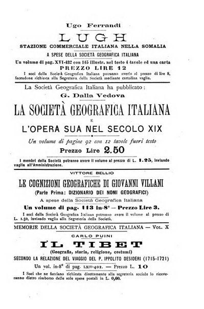 Bollettino della Società geografica italiana