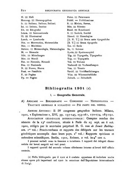 Bollettino della Società geografica italiana