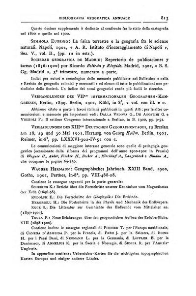 Bollettino della Società geografica italiana